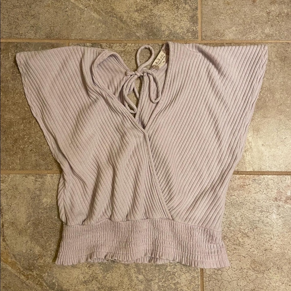 light purple altard state top